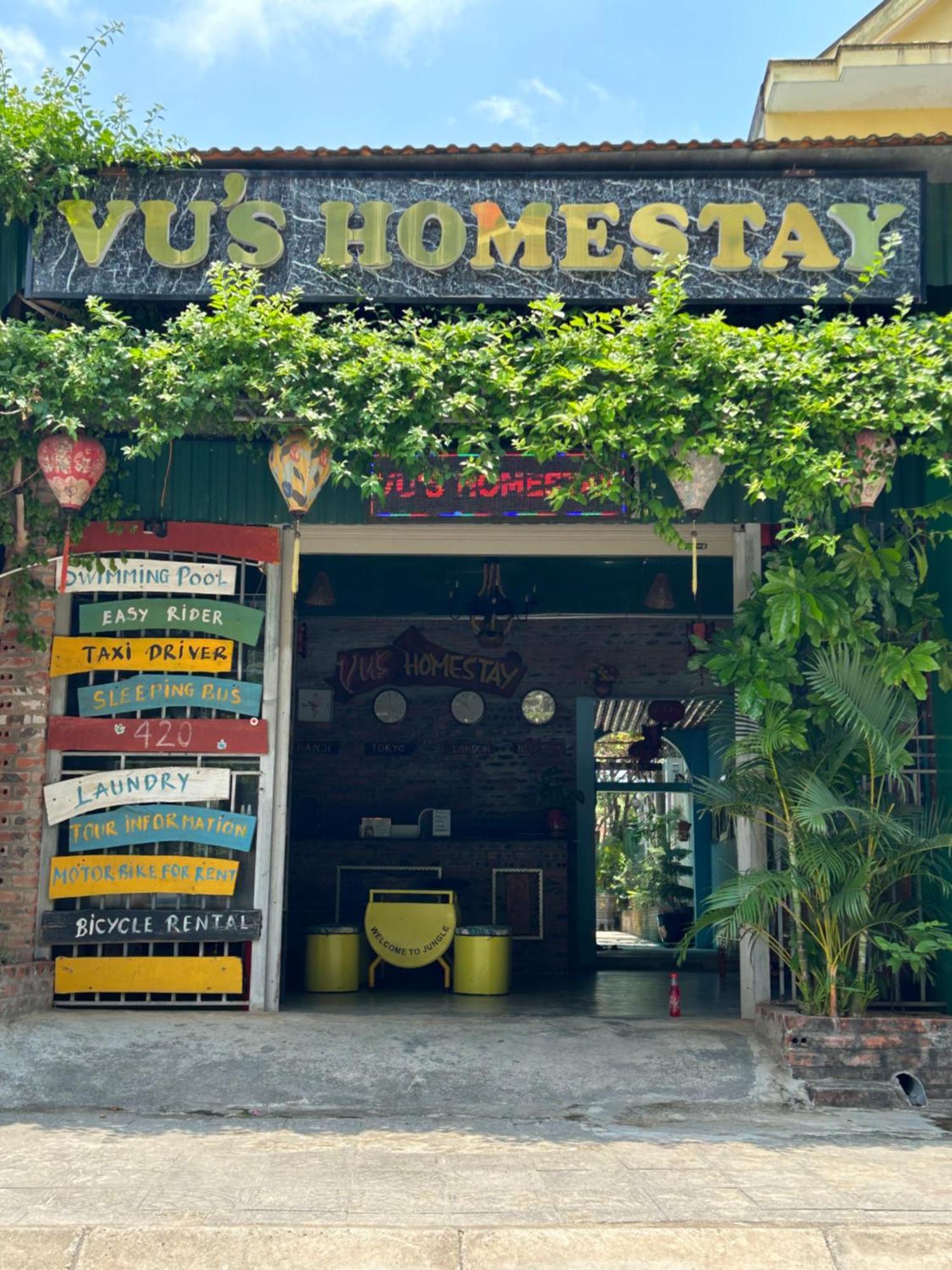 Vu'S Homestay Фонгня Экстерьер фото